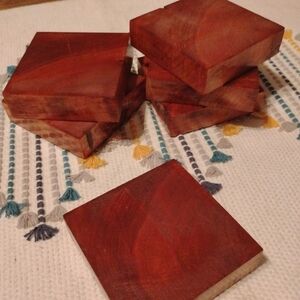 Set of Wooden Coasters